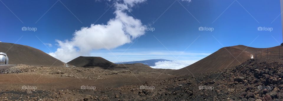 Summit of Mauna Kea Hawaii