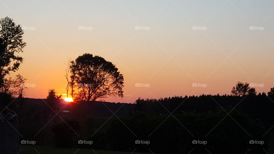 South Georgia Sunset