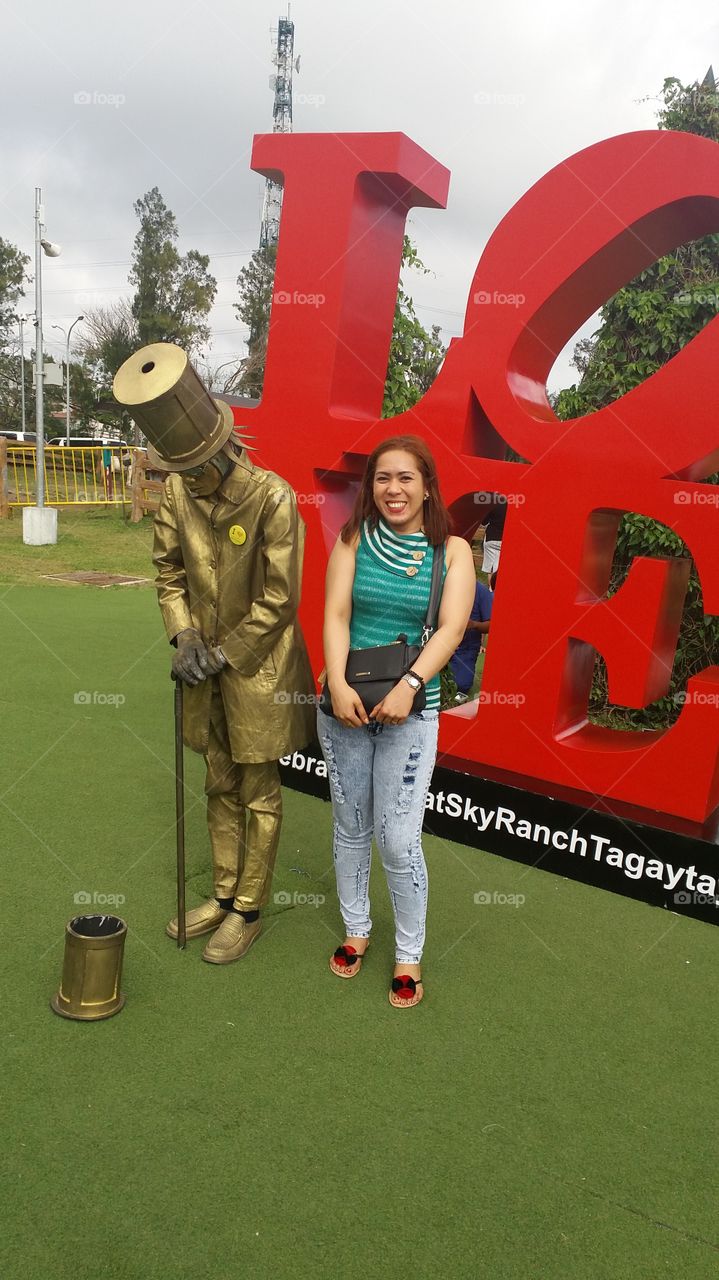 with the magician at sky ranch.