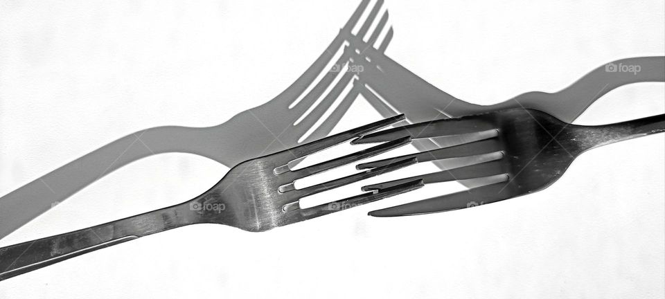 forks close up