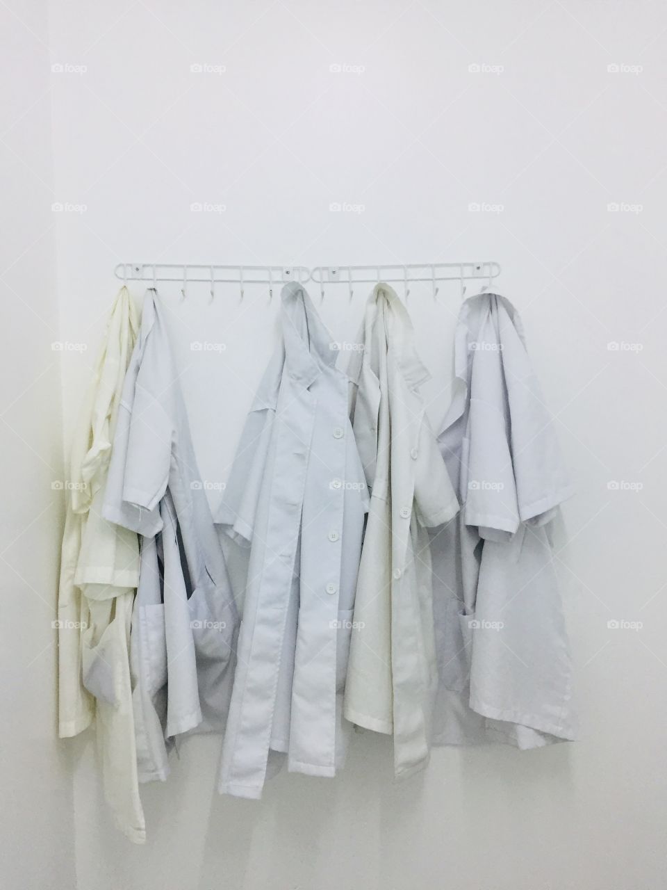 Daily routine as researcher, take up your lab coat and continue your research every day. 