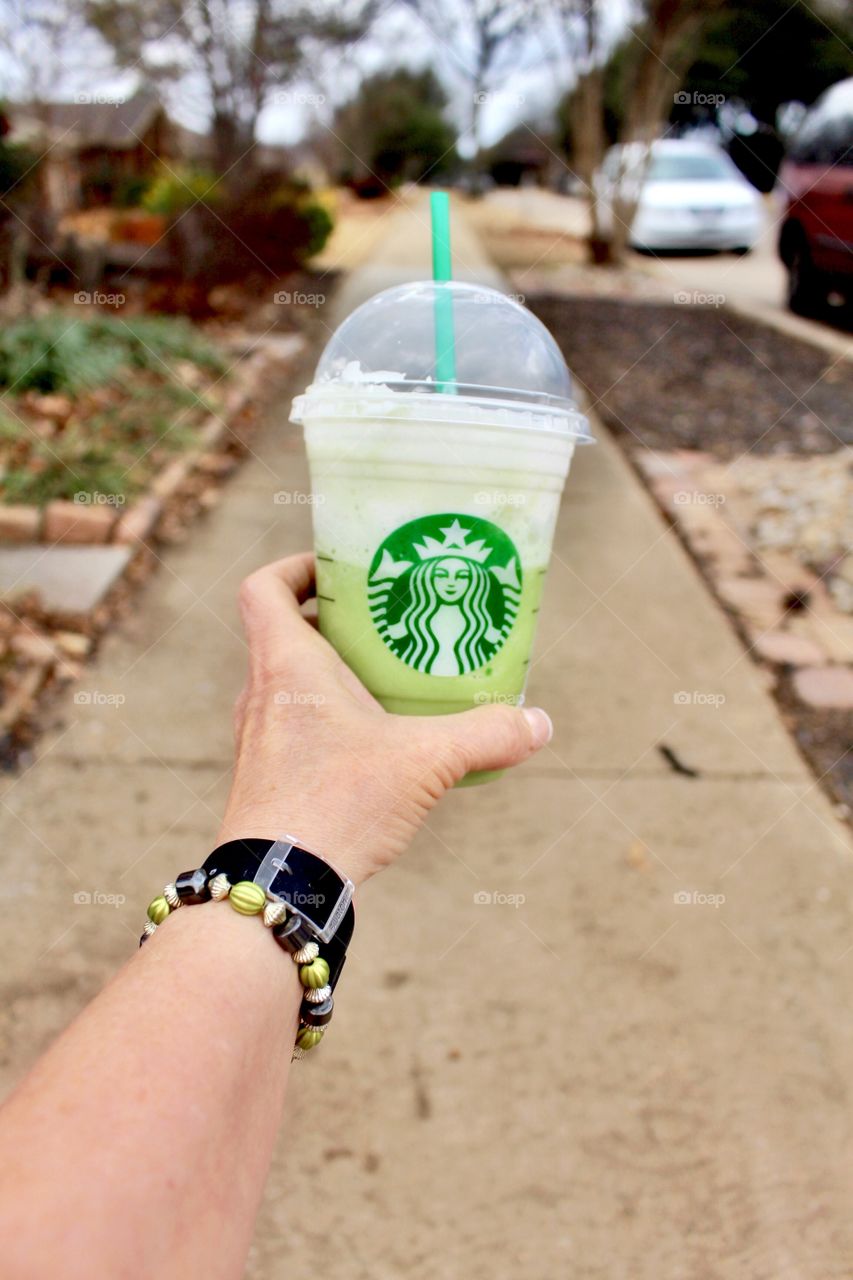 Green Tea Frappuccino 