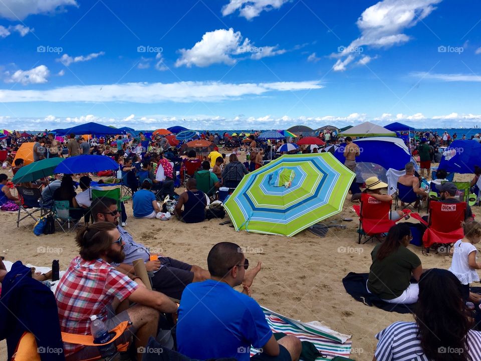 A day on the beach