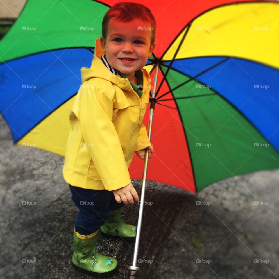 Rainbow Umbrella