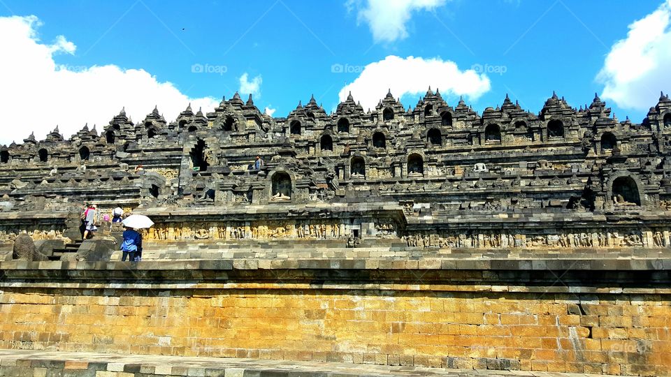 Borobudur climb