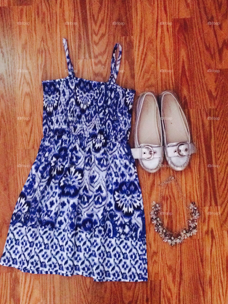 A little blue summer outfit