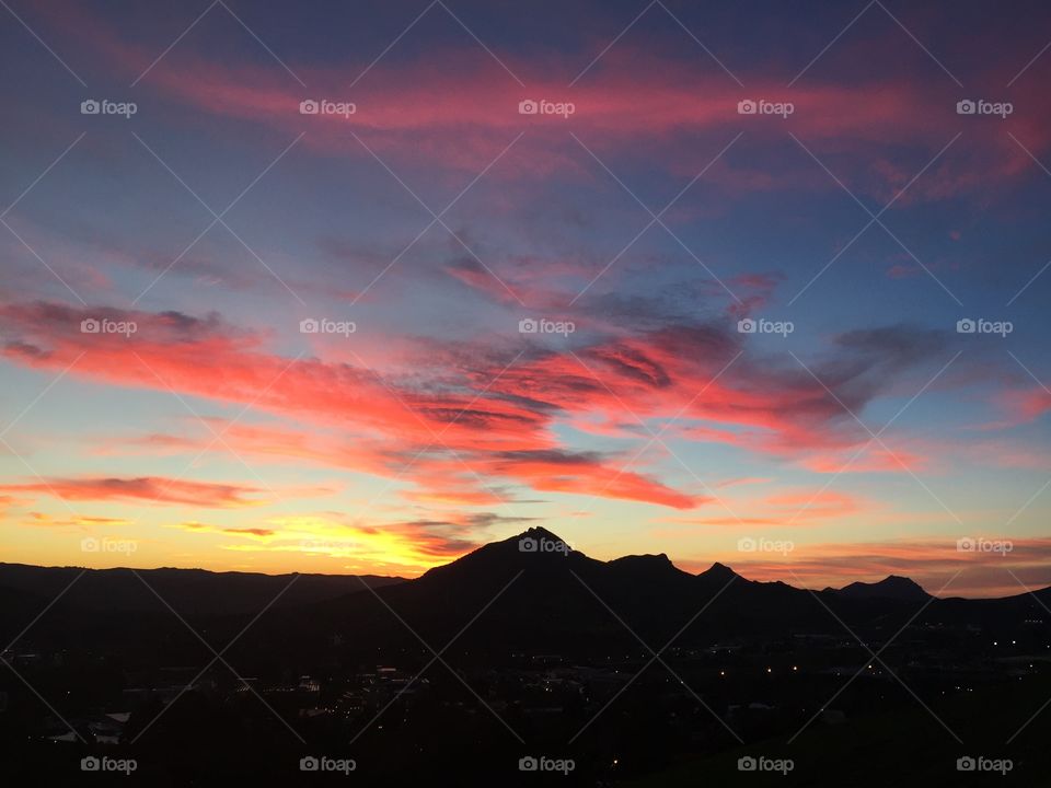 Sunset, No Person, Dawn, Dusk, Evening