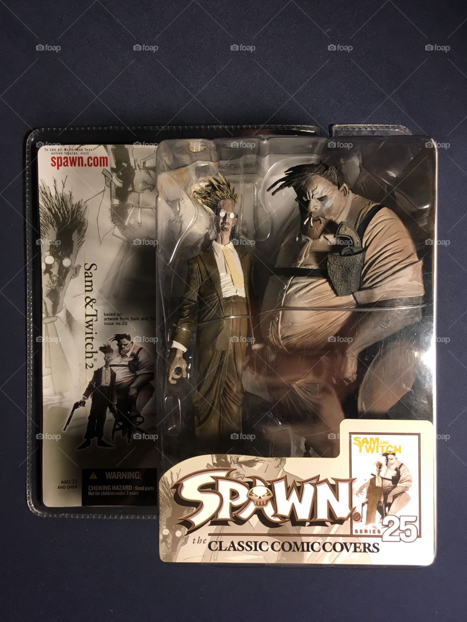 Sam &Twitch 2 - Spawn Classic Comic Covers Series 25 Action Figure 
Released - 2004