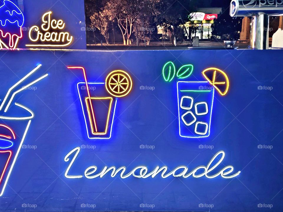 lights with limonade in Boukhara