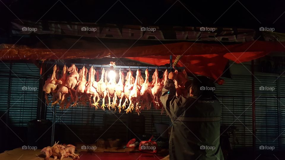night market -chicken
