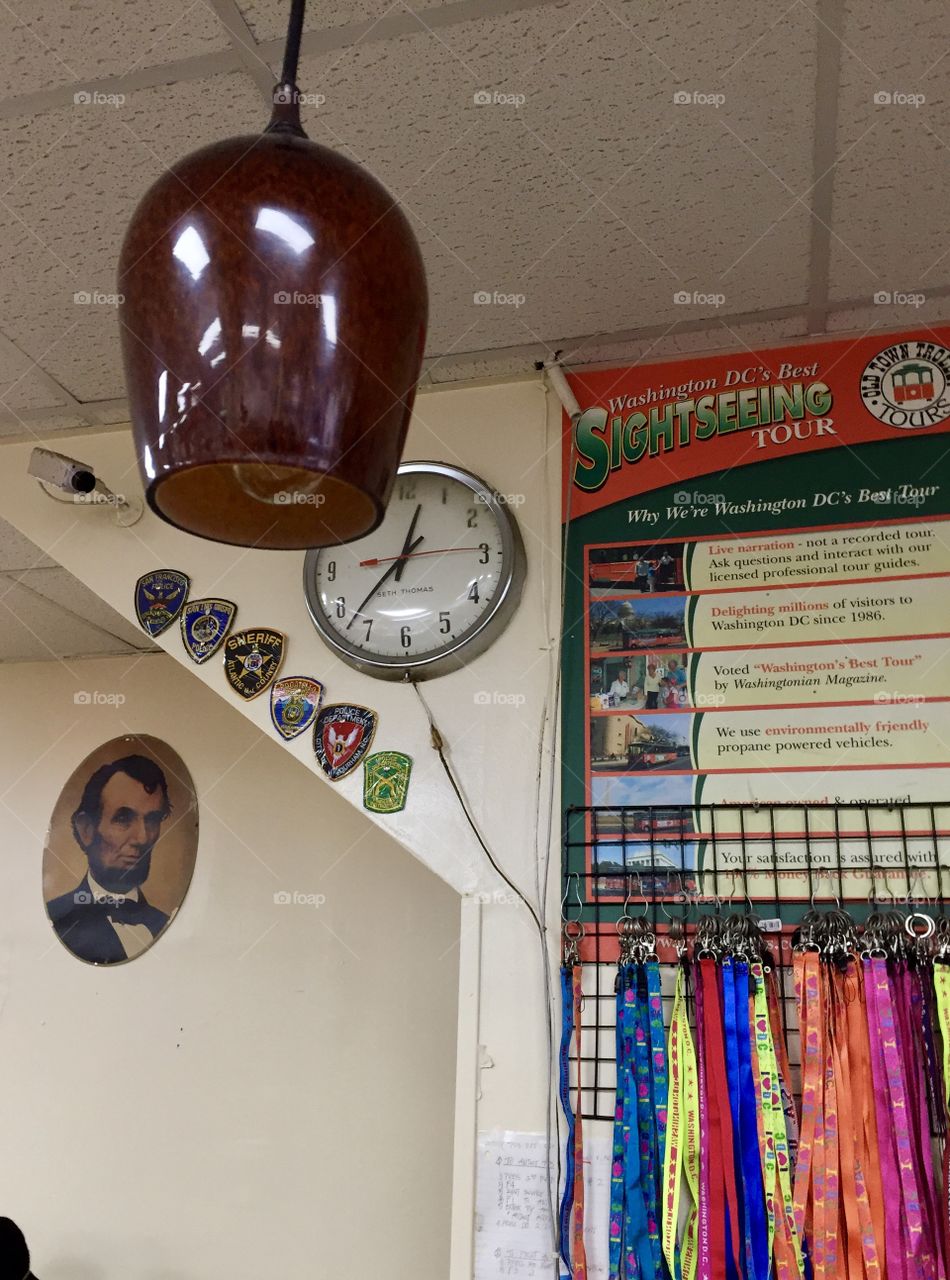 Lincoln themed diner in Washington DC