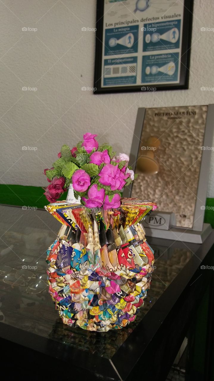 Incredible recycled ornament