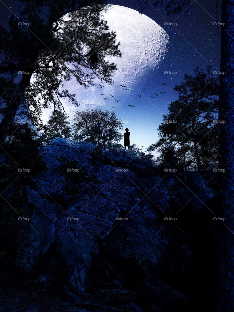 Through the trees lies a bigger world