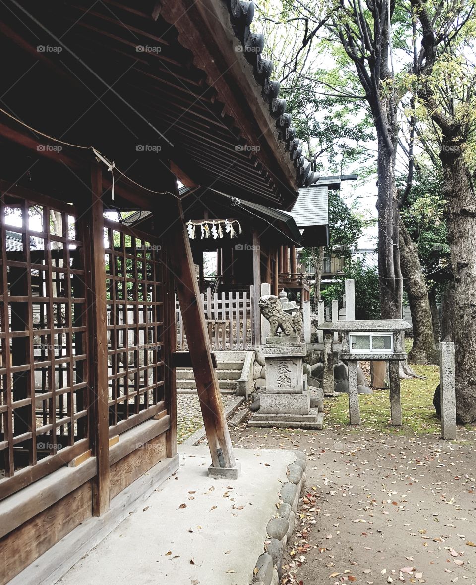 A local shrine in Nagoya, Japan.