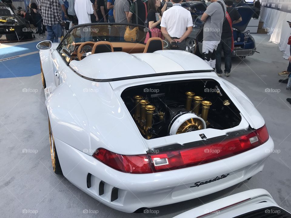 Porsche with a crazy engine 