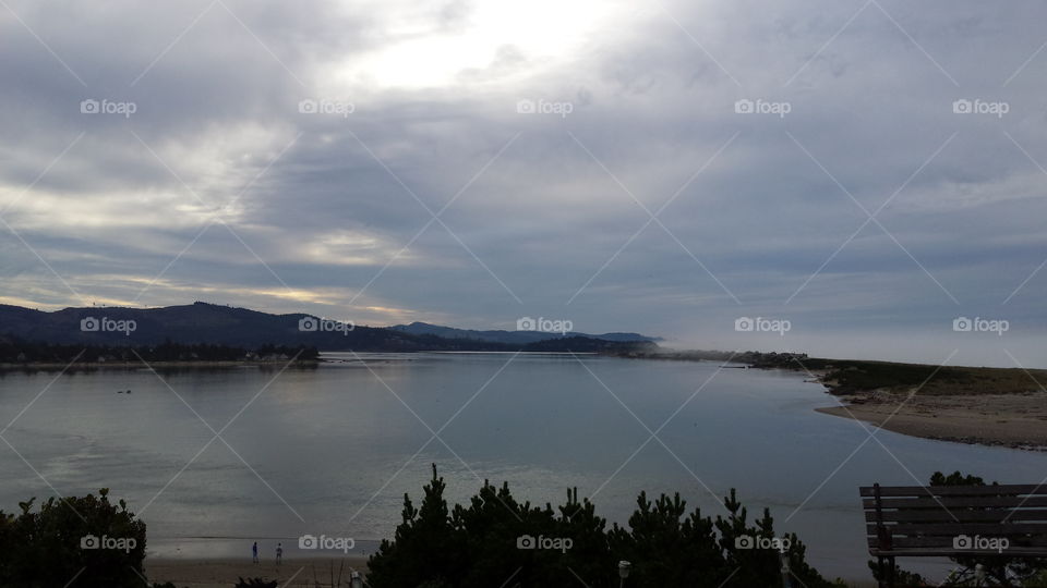 Water, No Person, Lake, Landscape, Sunset