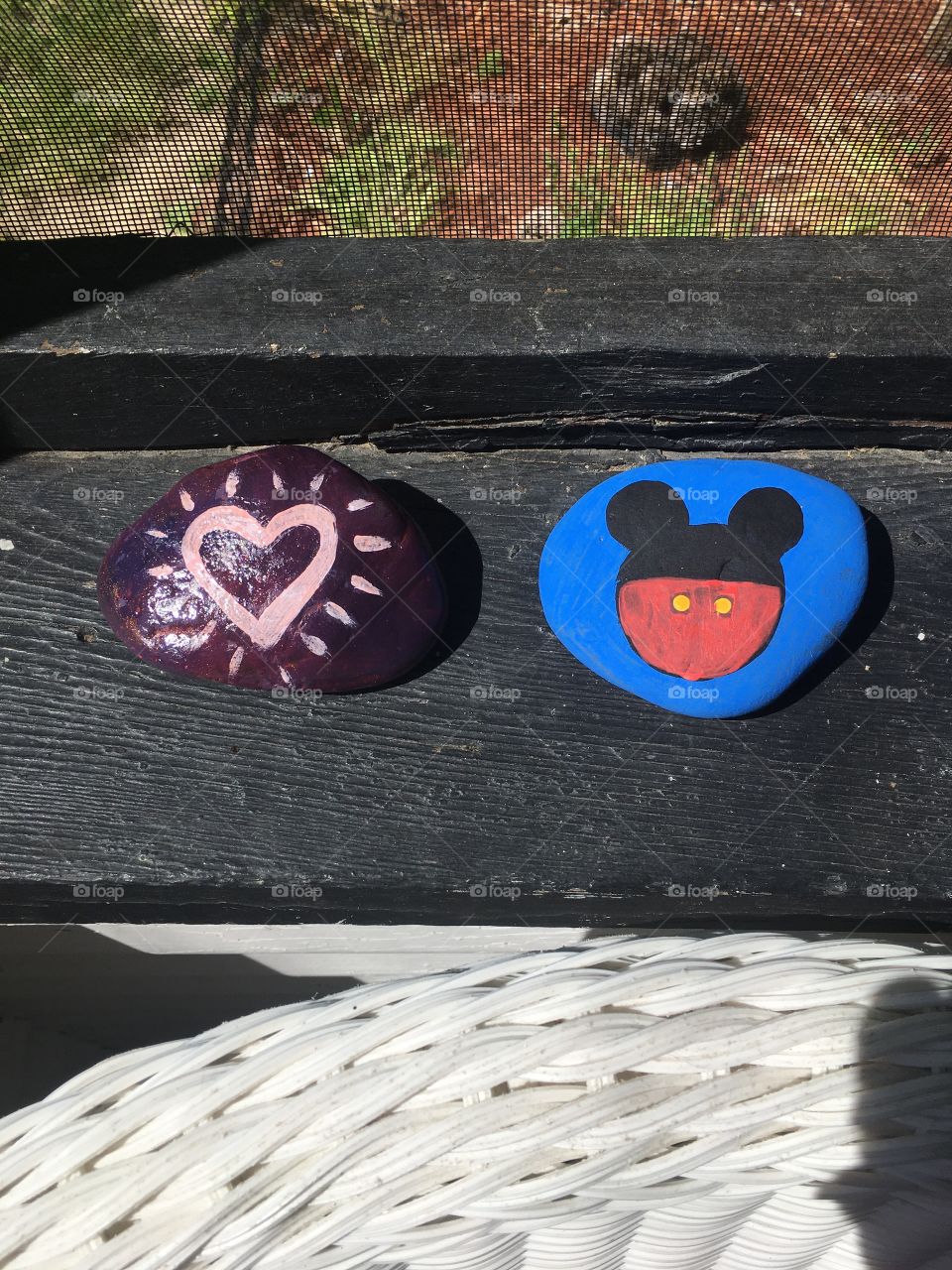 Painted rocks