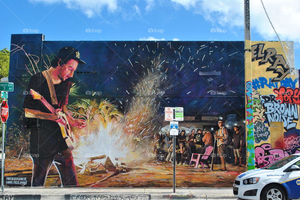 Street art in Miami