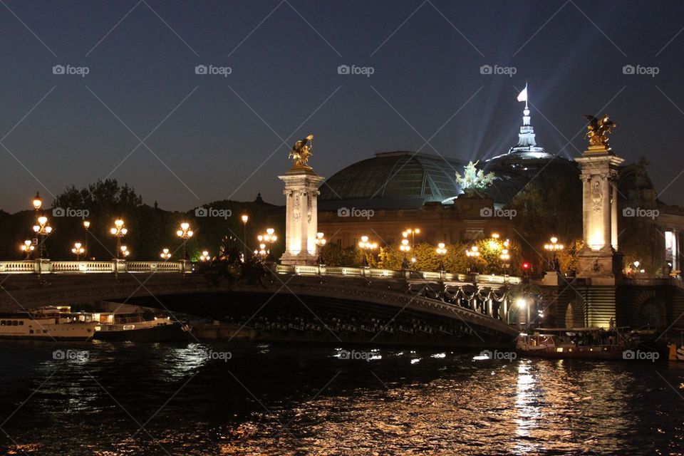 Paris at night 