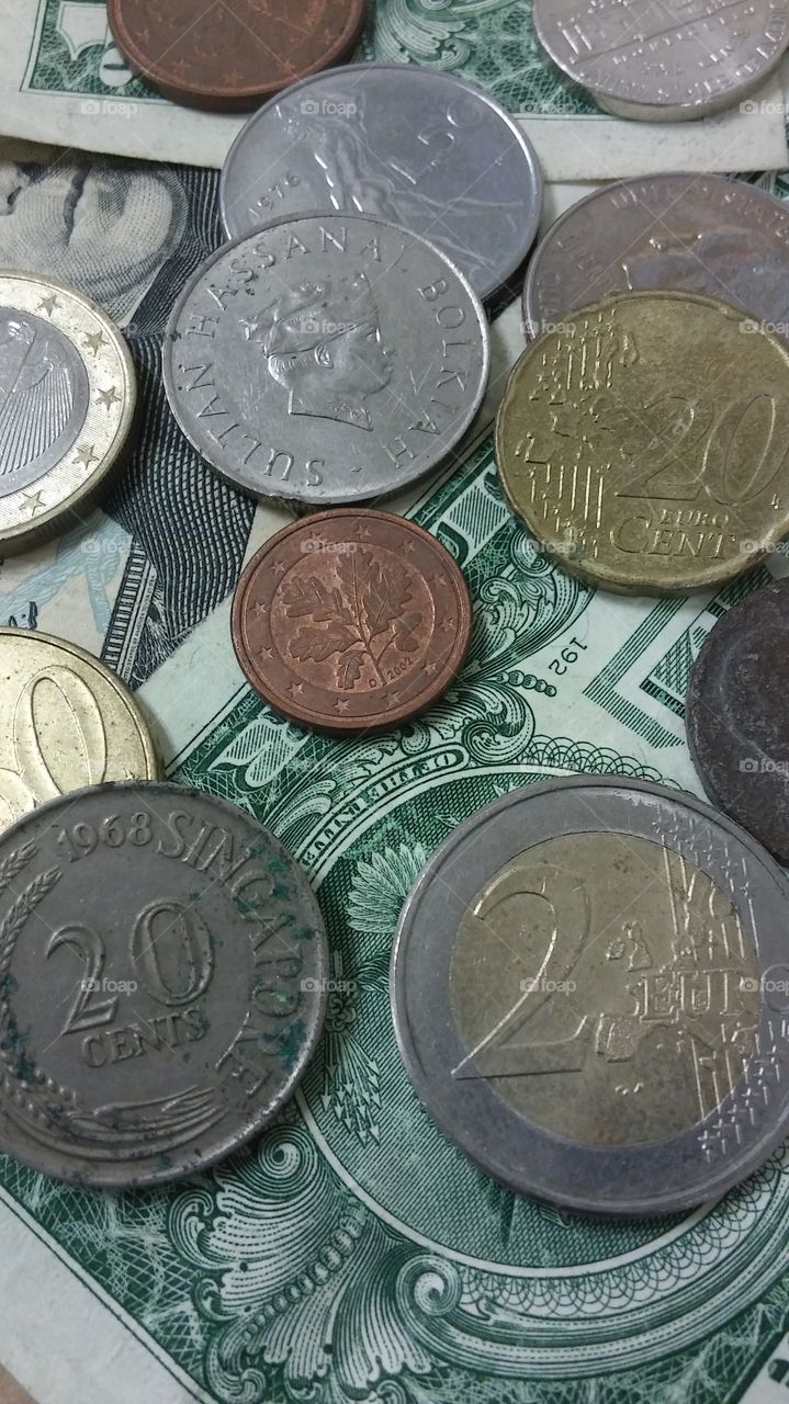 US and European currency. I need more of this currency to pay my bills