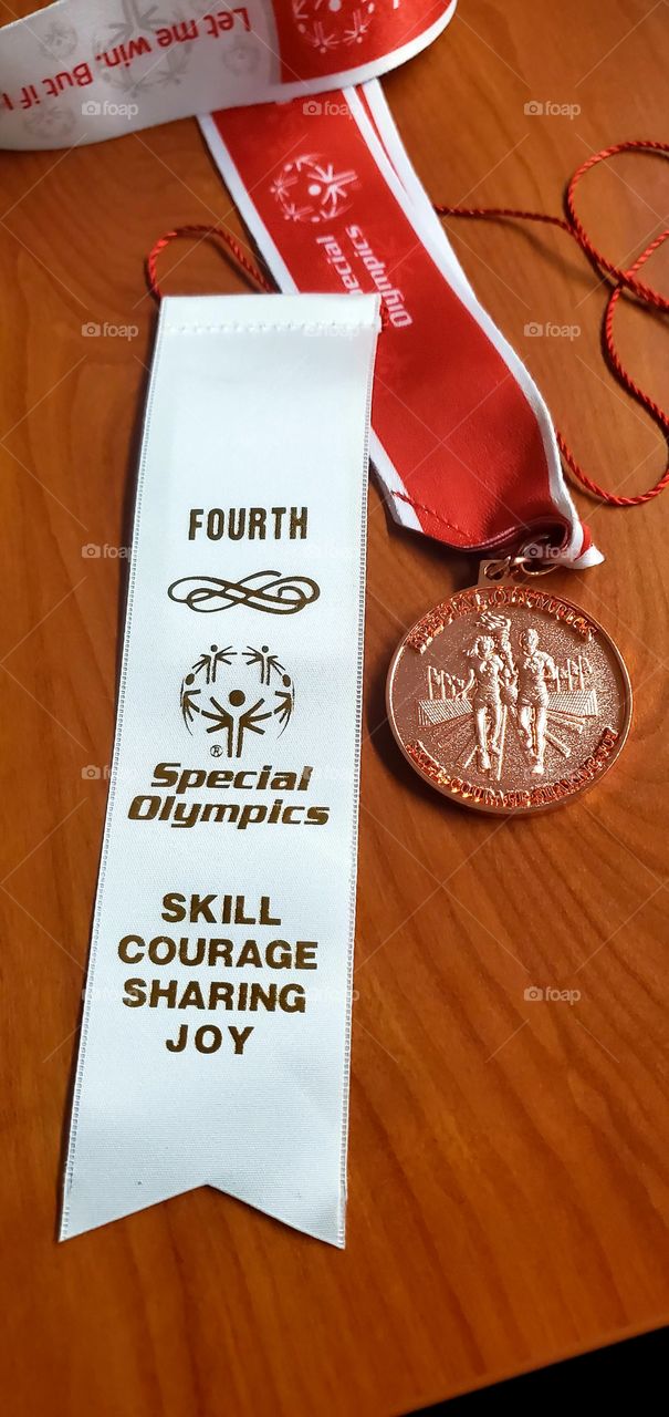 special olympic metal