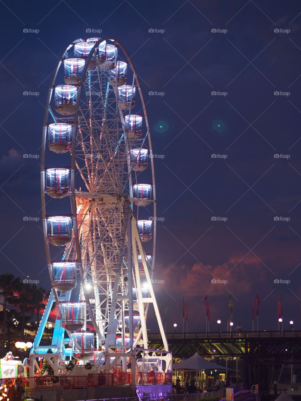 Christmas Ferris wheel 