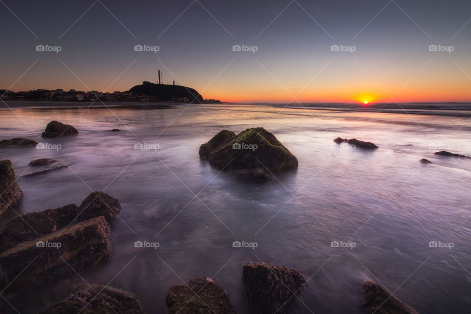 Sunrise at the beach