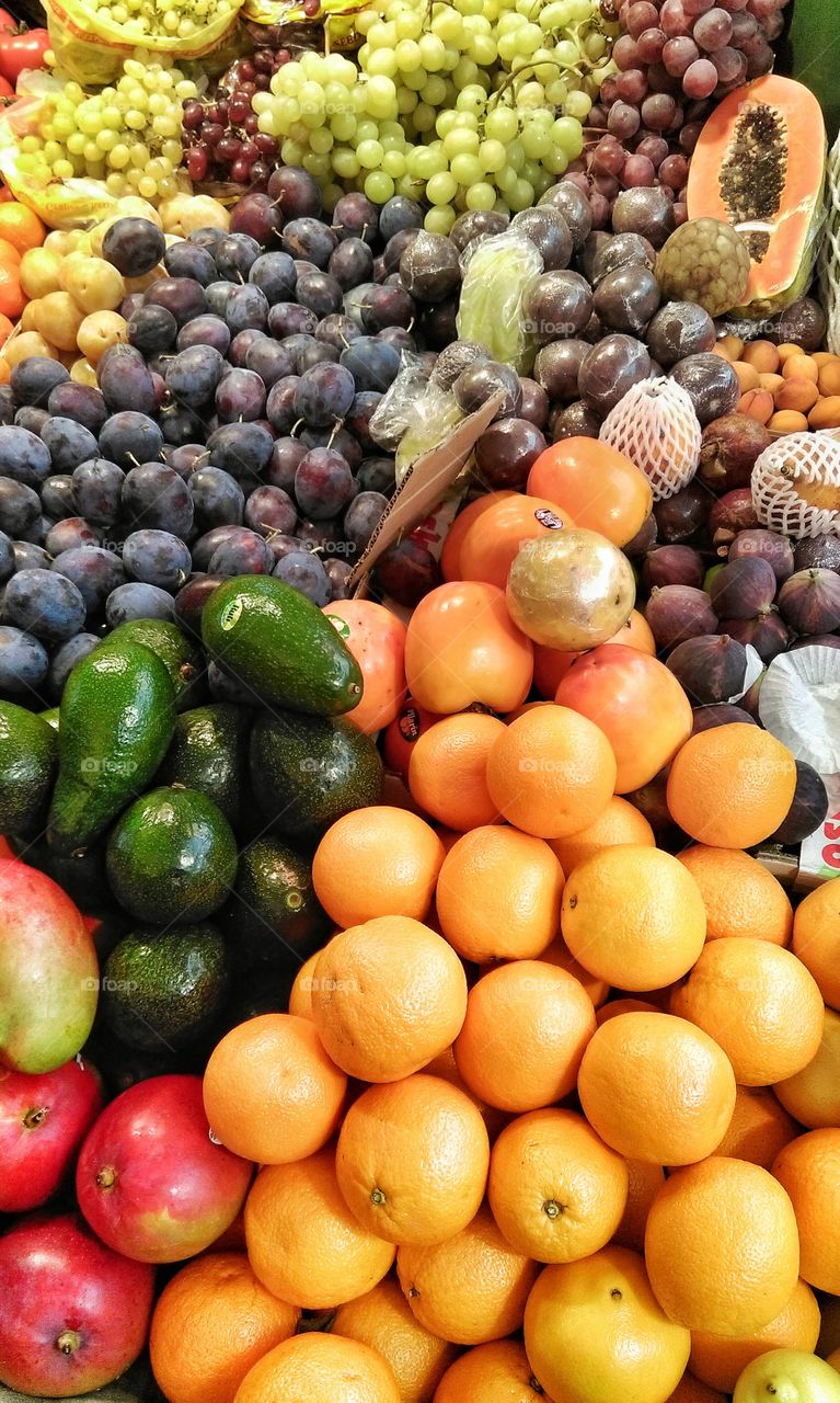 Fruit market. Fruit market