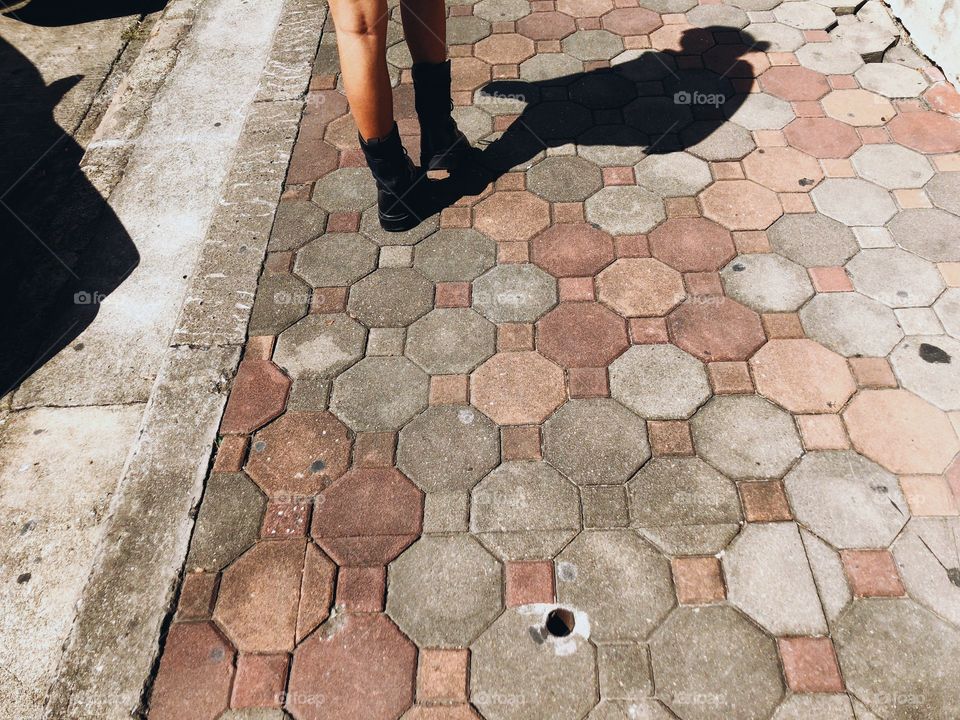 Her modeling audition day.