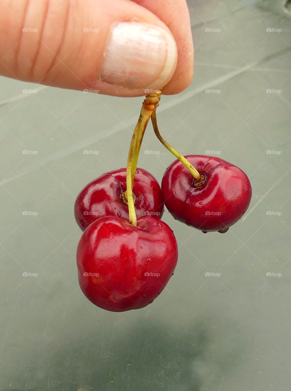 Three cherries