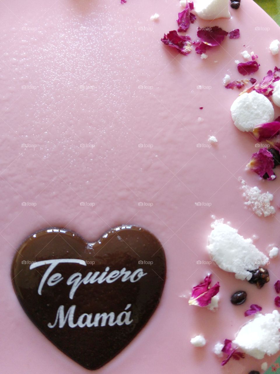 Delicious dessert on mother's day