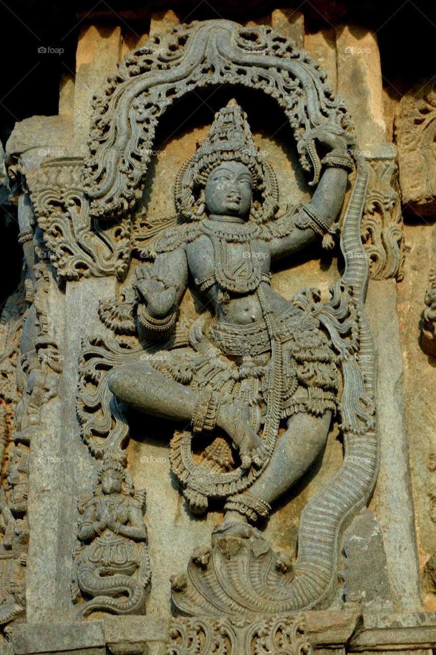 Fine art - Hoysala  - kalinga narthana