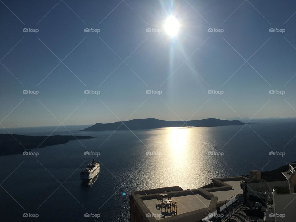 Santorini view 