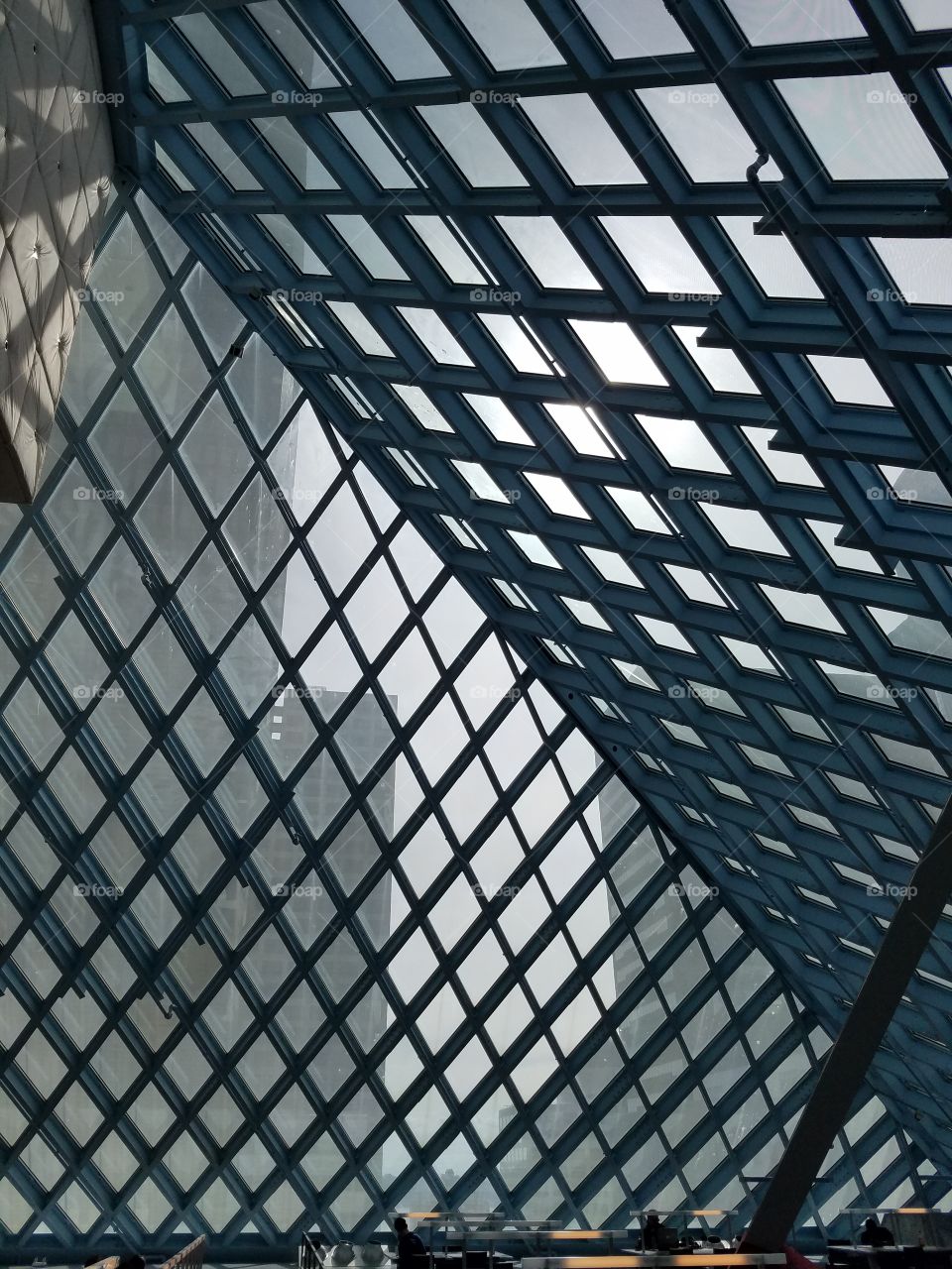 Ceiling at Seattle Public Library