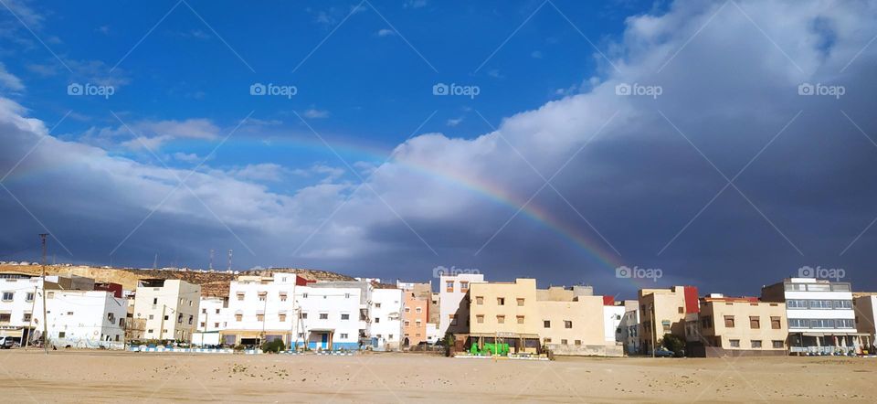 great view of rainbow