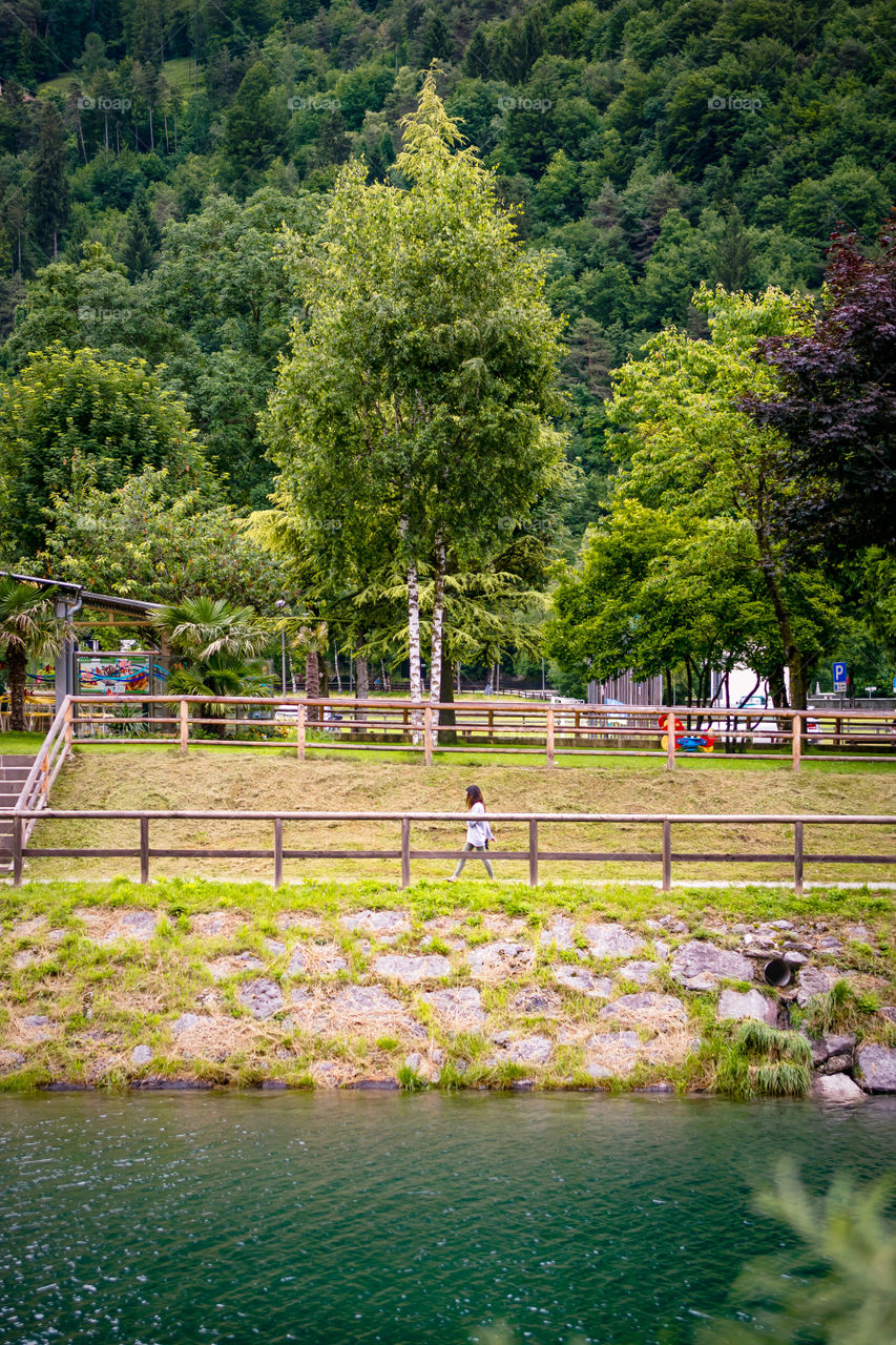 Lago di Ledro, Italia