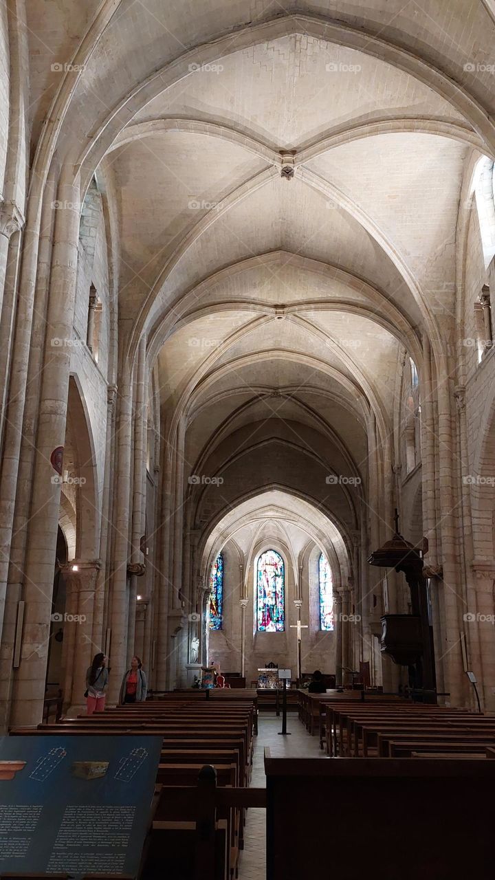 Church interior France