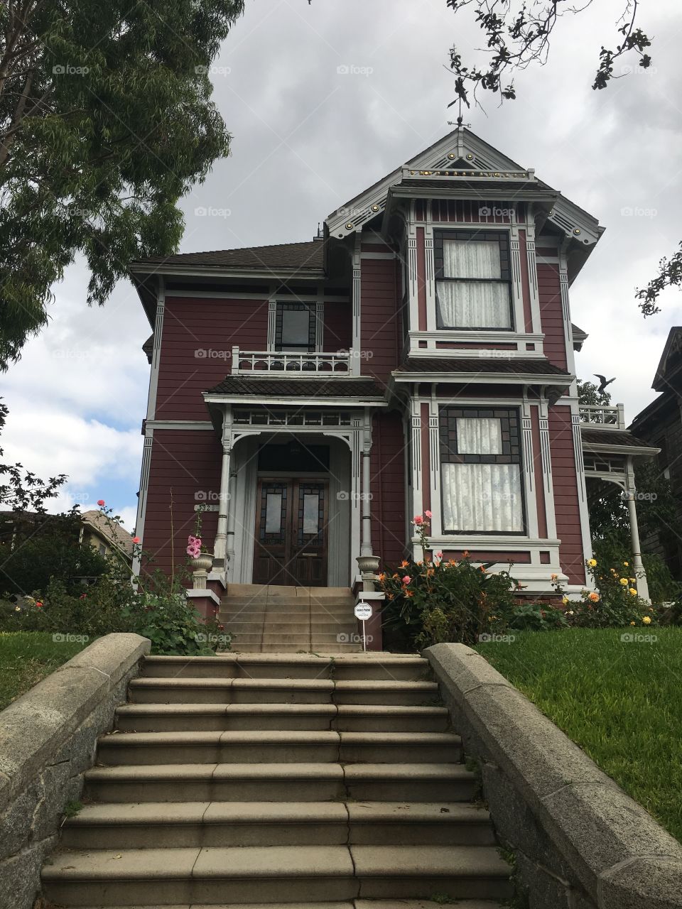 Victorian Home. In Los Angeles 
