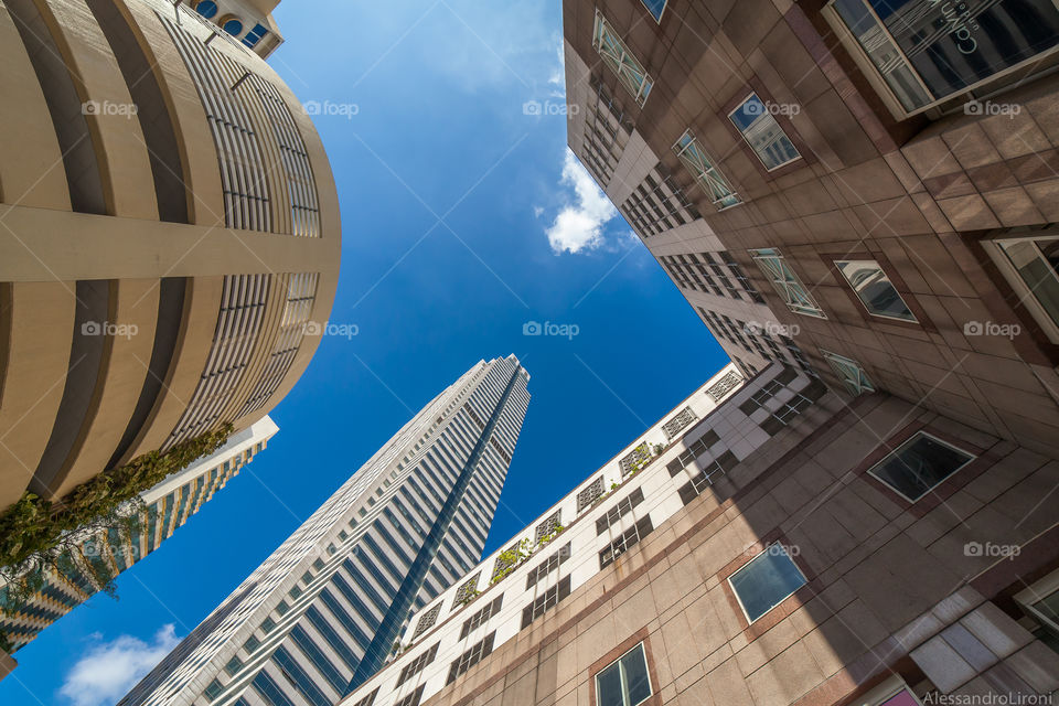 Low angle view of buildings