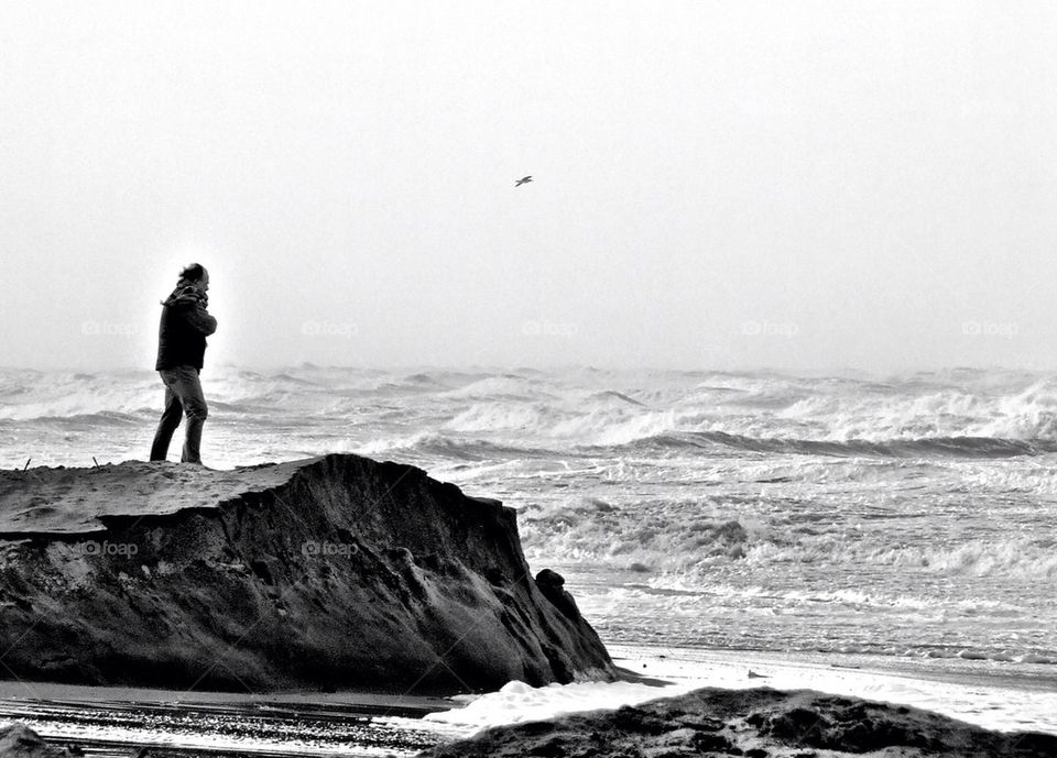 Watching the storm