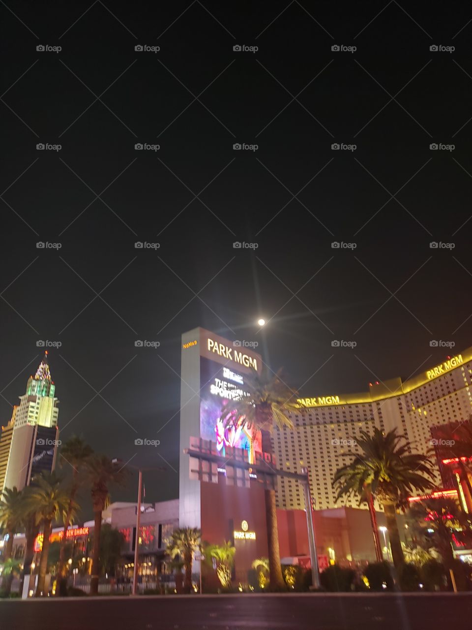 My picture of the Las Vegas strip in Las Vegas Nevada for the Urban challenge