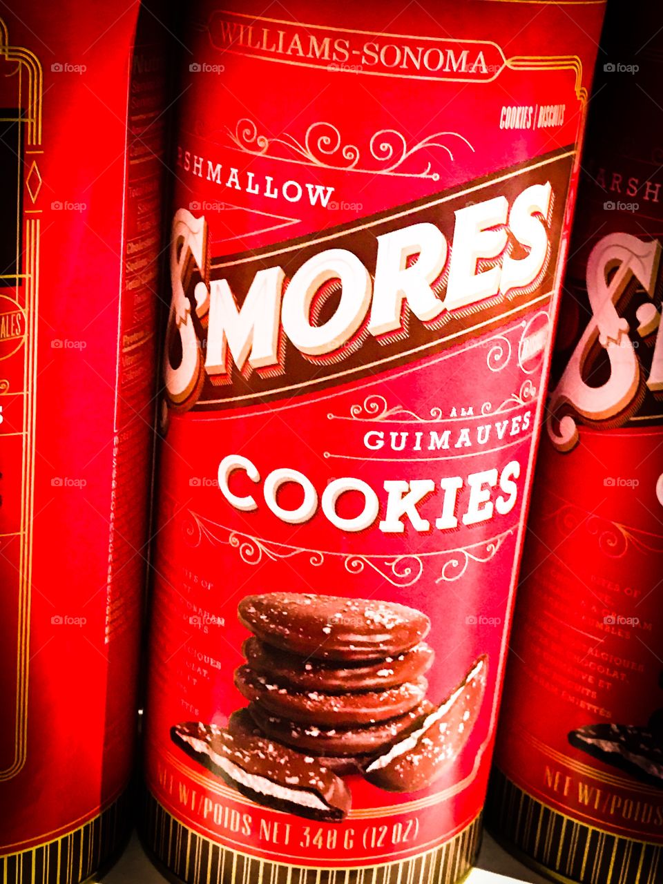 Everyone loves s'mores but they can be messy so skip the campfires and go right for the mass produced tin of cookies. It the American way.