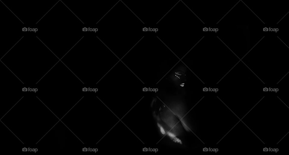 Minimalistic portrait