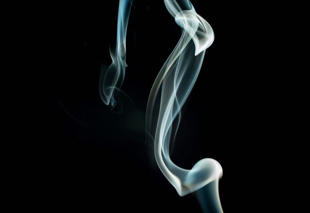 White smoke