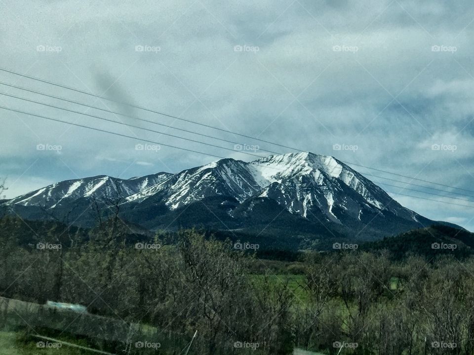 Mountain, Landscape, Snow, Sky, Travel