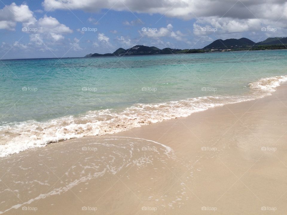 Saint Lucia, Beach