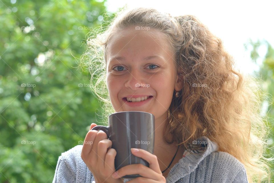 smiling girl beautiful portrait