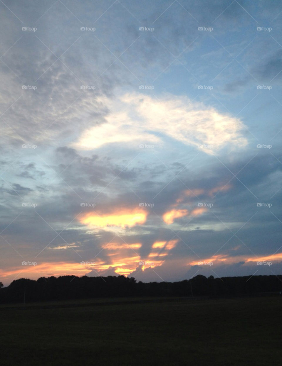 field light white sunset by jerseyjewels