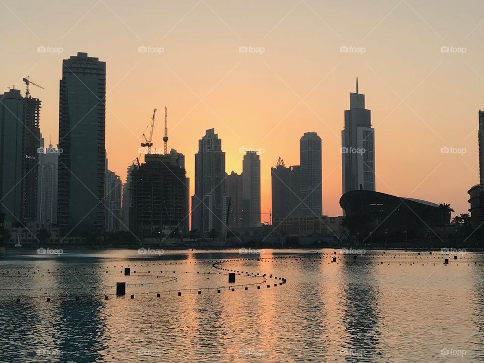 Dubai , Sunset