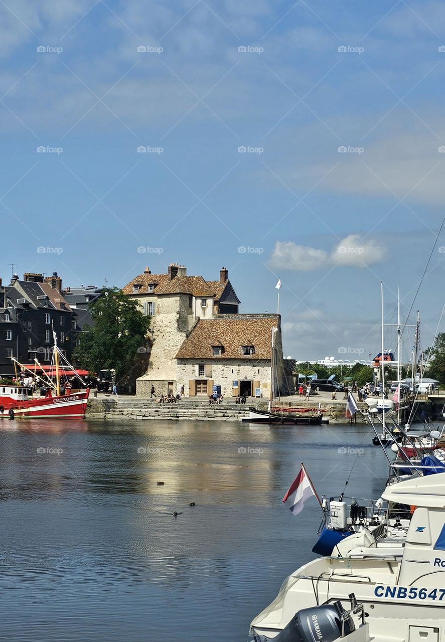 vieux bassin à Honfleur